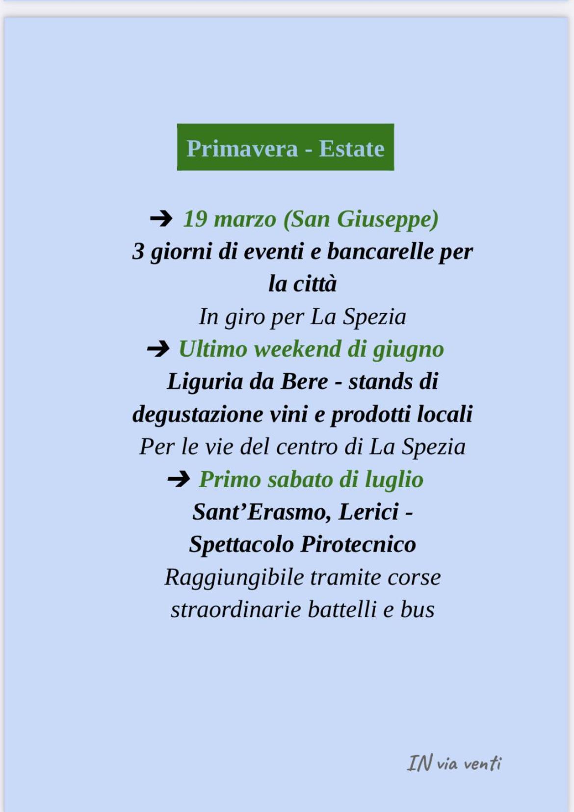 In Via Venti Apartamento La Spezia Exterior foto